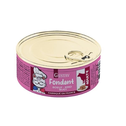 Picture of Gustav Melting Beef for Cats 85g